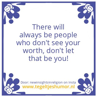 Tegeltje: Let’s clarify :