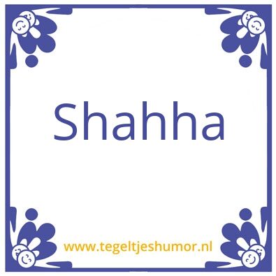 Tegeltje: Tegeltjes