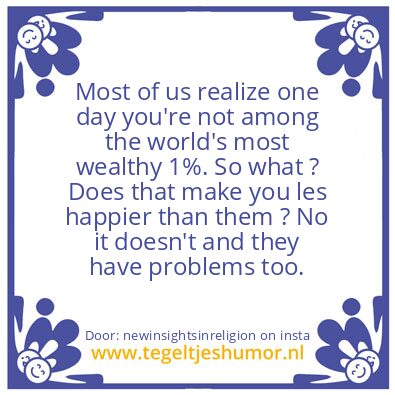 Tegeltje: One Day !