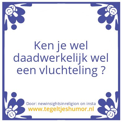 Tegeltje: Hoe dom ben je ?