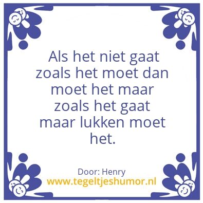 Tegeltje: vandaag