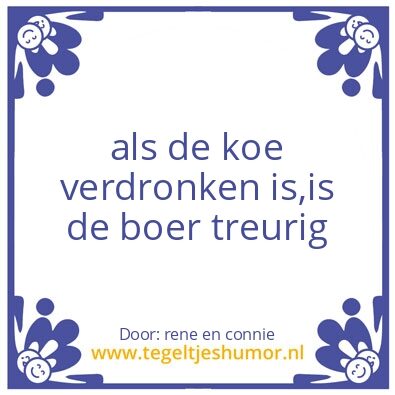 Tegeltje: boer