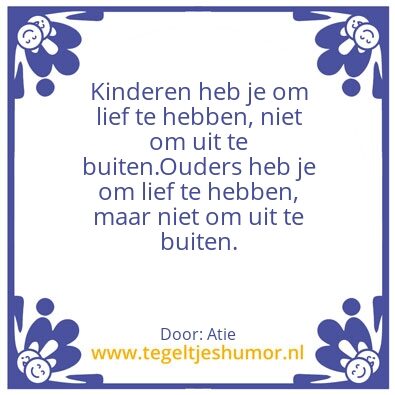 Tegeltje: Atie