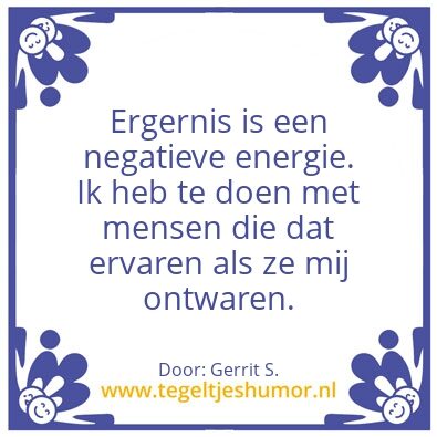Tegeltje: Ik ben Gerrit.