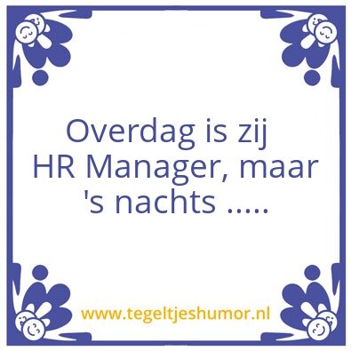Tegeltje: Overdag