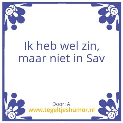 Tegeltje: Tegel joejoe