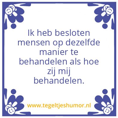 Tegeltje: Ik