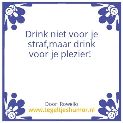 Tegeltje: Wijsheid als volgt: