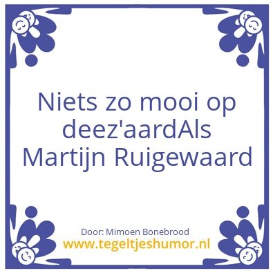 Tegeltje: Kwaak
