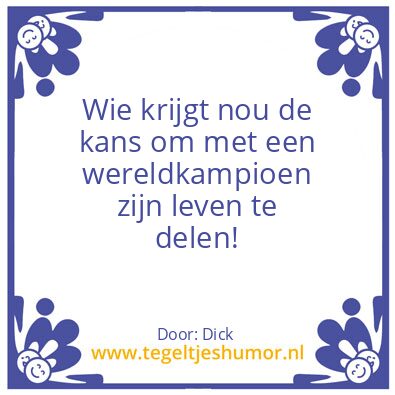 Tegeltje: Chef Darten