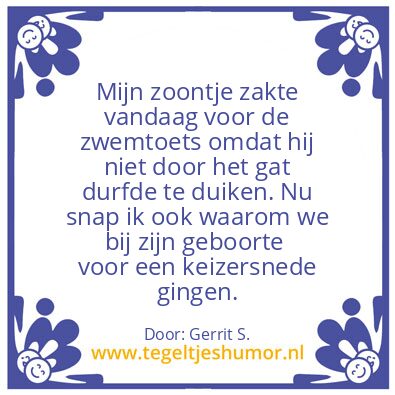 Tegeltje: Ik ben Gerrit.