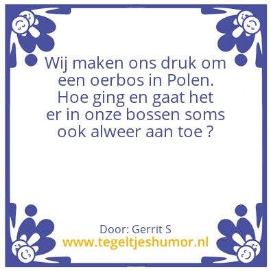 Tegeltje: Ik ben Gerrit