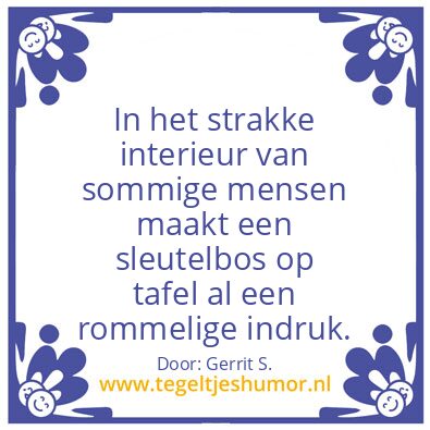 Tegeltje: Ik ben Gerrit.