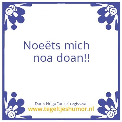 Tegeltje: carla