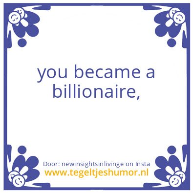 Tegeltje: ?