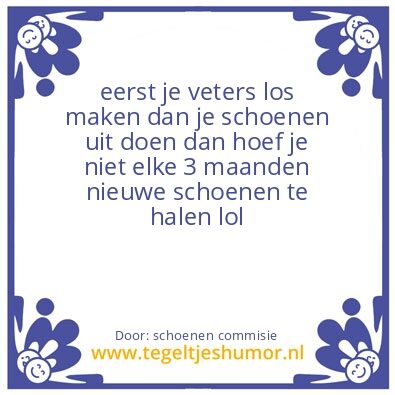 Tegeltje: walter