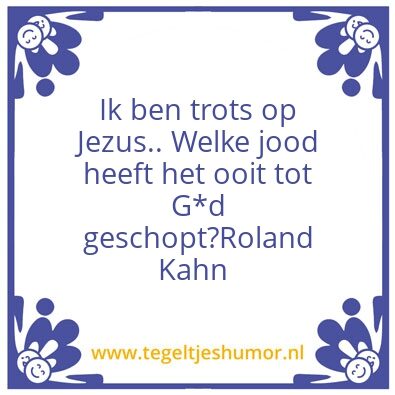 Tegeltje: Jezus