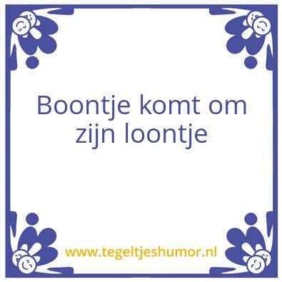 Tegeltje: Bonduelle