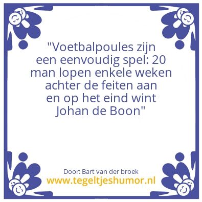 Tegeltje: gary