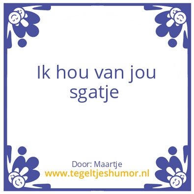 Tegeltje: Liefde
