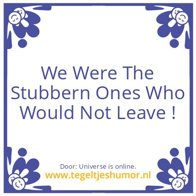 Tegeltje: Unlimited