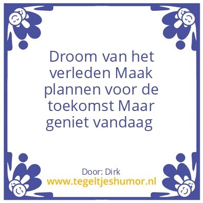 Tegeltje: Waarheid