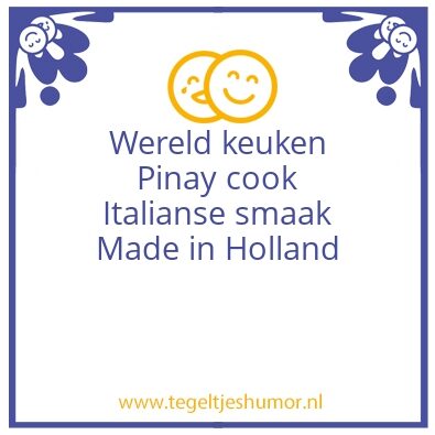 Tegeltje: Rhoda