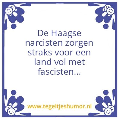Tegeltje: Politiek