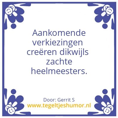 Tegeltje: Ik ben Gerrit