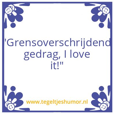 Tegeltje: Petra ten Have:
