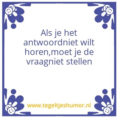 Tegeltje: wijsheid