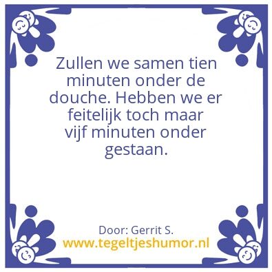 Tegeltje: Ik ben Gerrit.