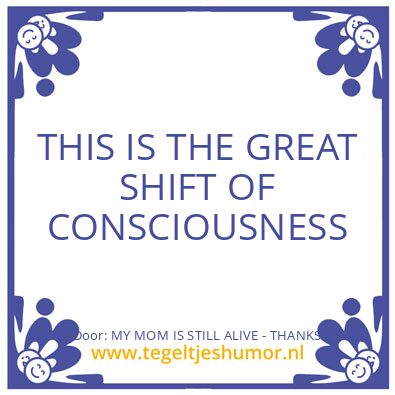 Tegeltje: MY MOM IS STILL ALIVE – THANKS