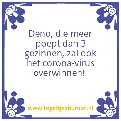 Tegeltje: Deno