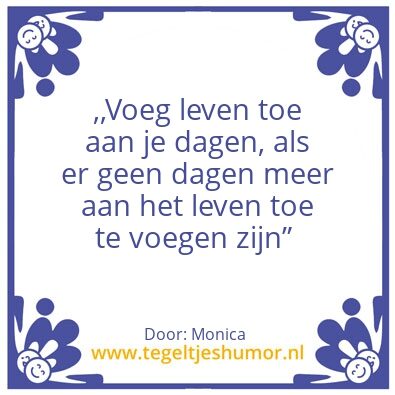 Tegeltje: Goede palliatieve zorg