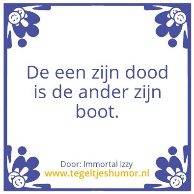 Tegeltje: Jacht