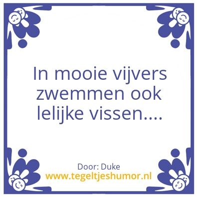 Tegeltje: Tegel