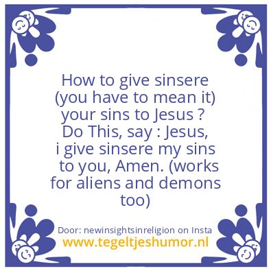 Tegeltje: Do you want a good life ?