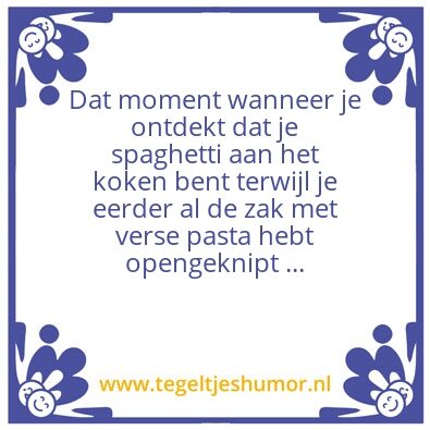 Tegeltje: O nee…