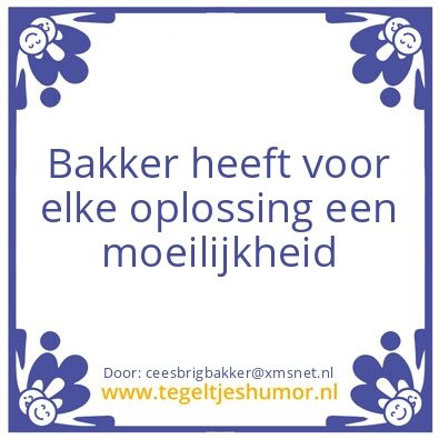 Tegeltje: lijfspreuk van mijn vader