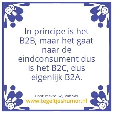 Tegeltje: Vision 2025