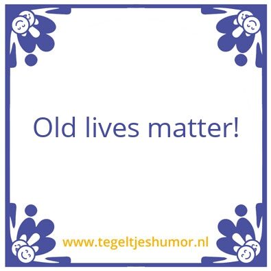 Tegeltje: Old