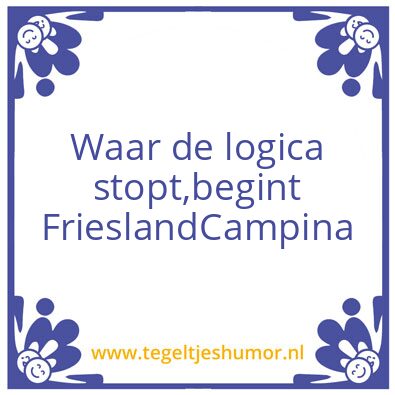 Tegeltje: logica