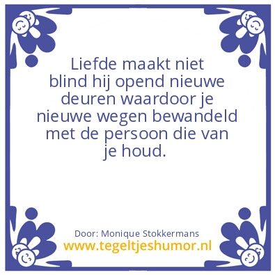 Tegeltje: Liefde