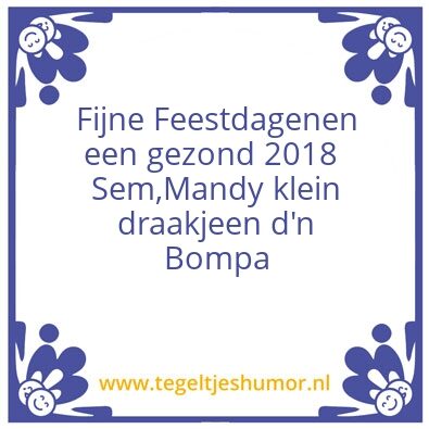 Tegeltje: Kerst