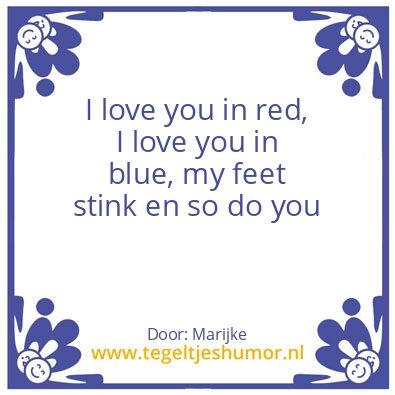 Tegeltje: spreuk