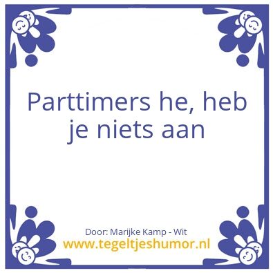 Tegeltje: Marijke