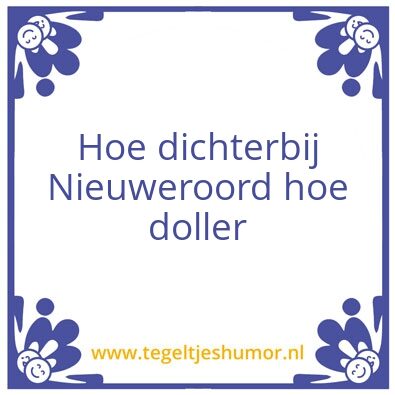 Tegeltje: Nieuweroord