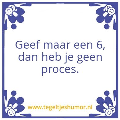 Tegeltje: BVP-wijsheden