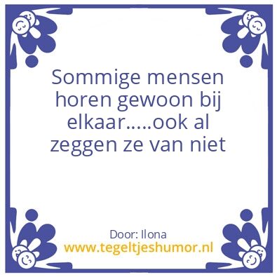 Tegeltje: Ilona